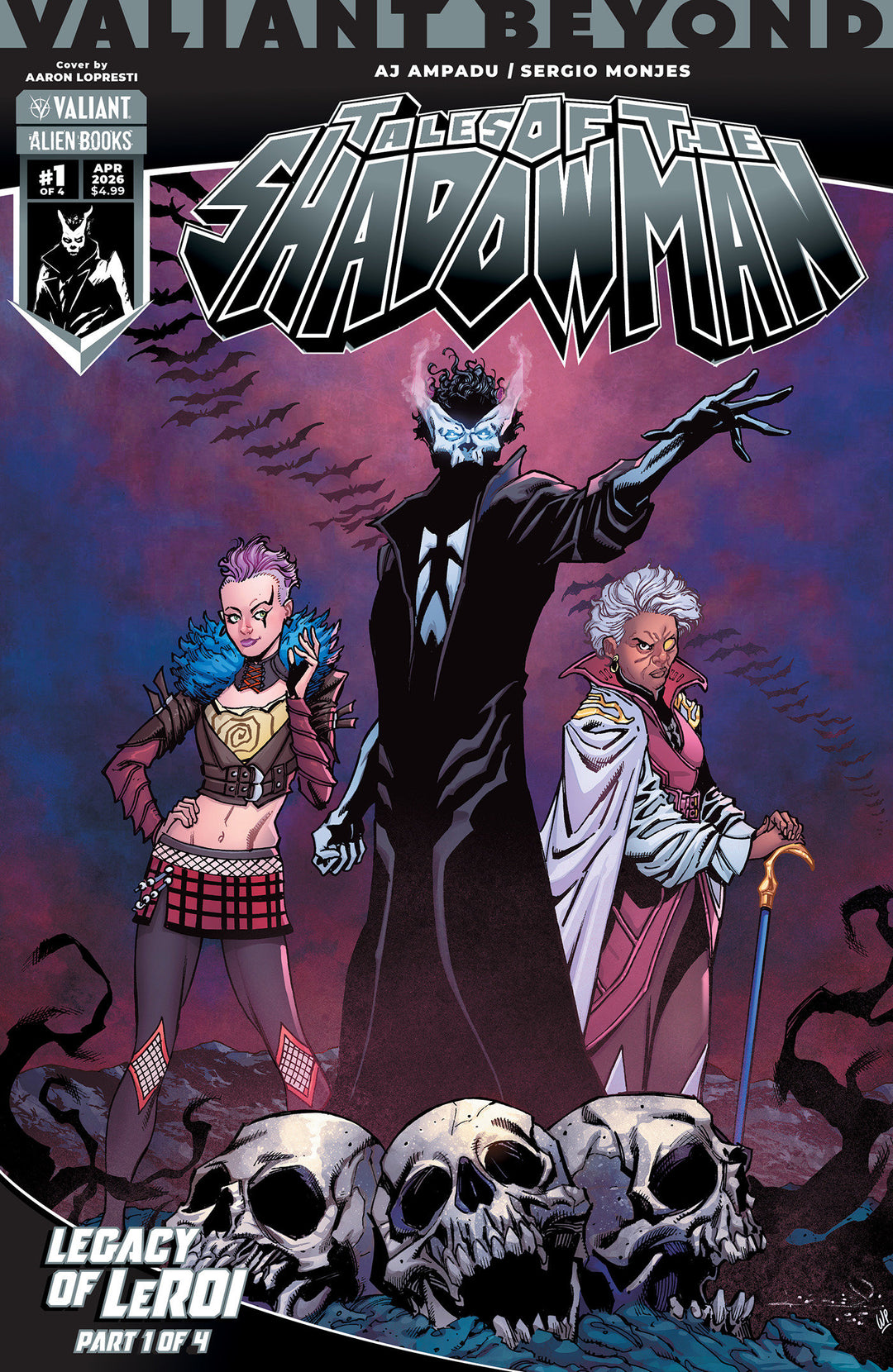 Valiant Beyond: Tales Of The Shadowman #7  Legacy Of Le Roi #1 Cover A (Lopresti)