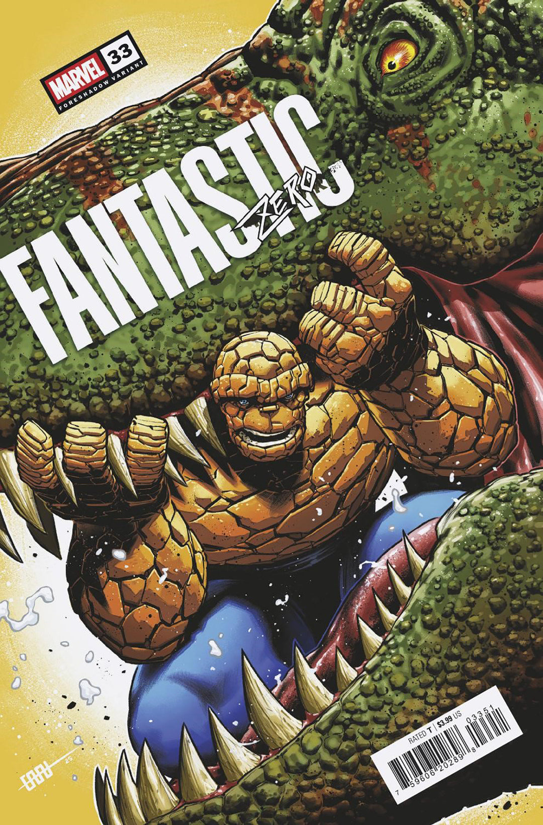 Fantastic Four (2022) #33 Cafu Foreshadow Variant [Doom]