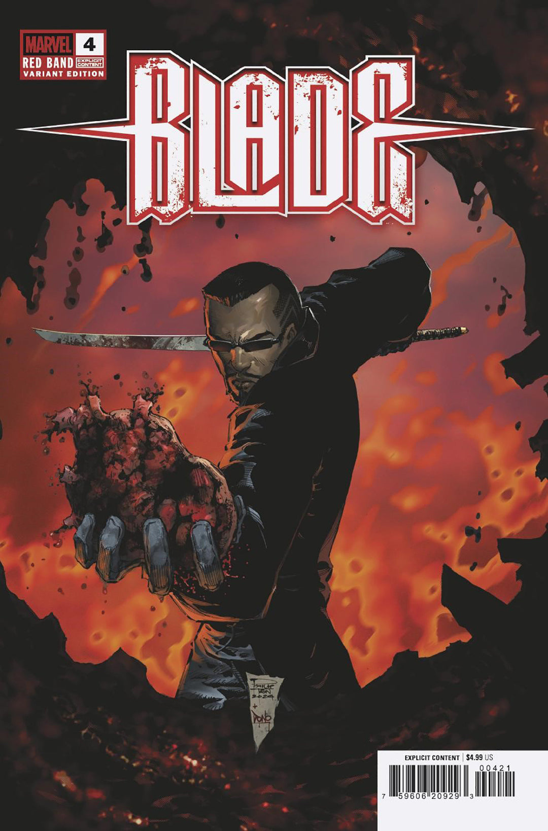 Blade Red Band #4 Philip Tan Variant [Polybagged]