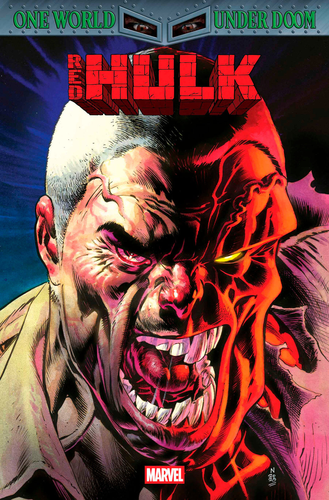 Red Hulk #7 Nic Klein Variant [Doom]