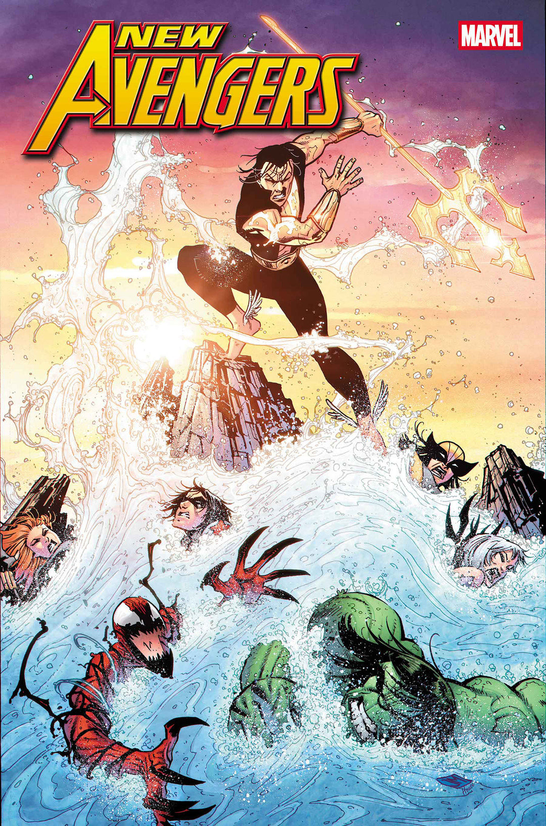 New Avengers #4 Justin Mason Variant