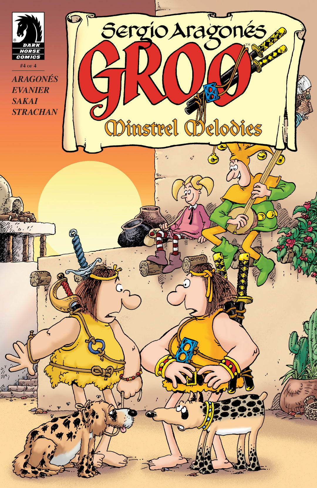 Groo Minstrel Melodies #4 (Cover A) (Sergio AragonéS)