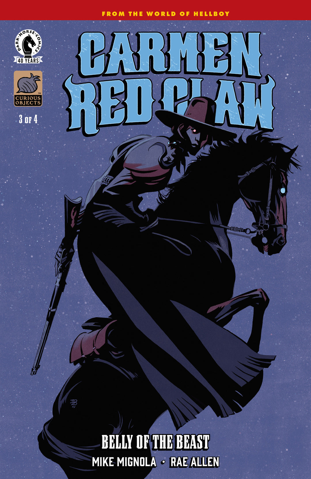 Carmen Red Claw: Belly Of The Beast #3 (Cover B) (Tonci Zonjic)