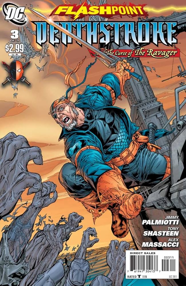 Flashpoint Deathstroke The Curse Of Ravager #3 (Of 3)