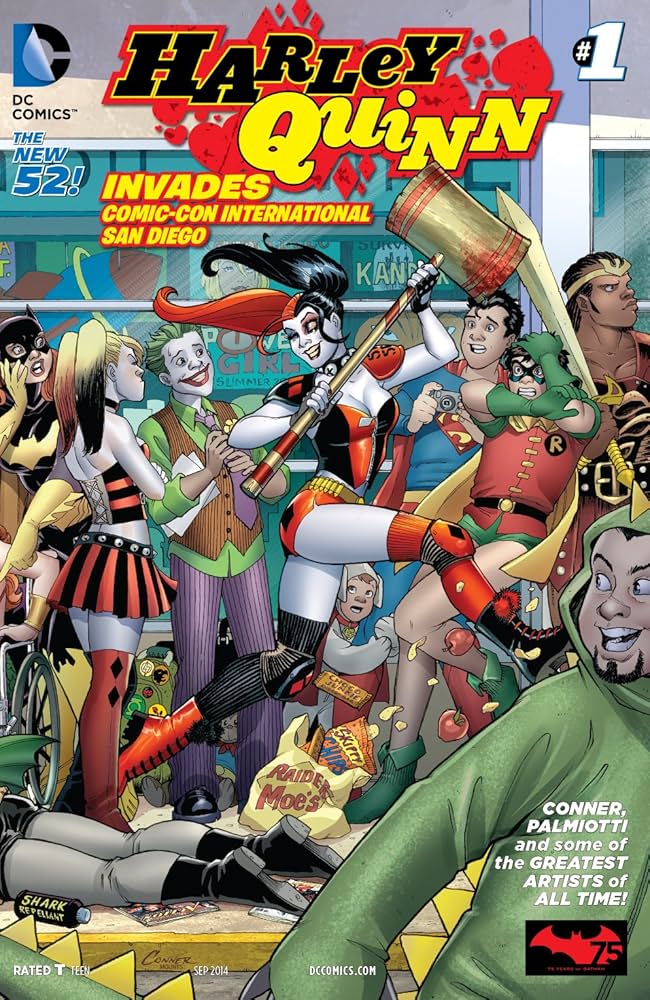 Harley Quinn Invades Comic Con Intl San Diego #1