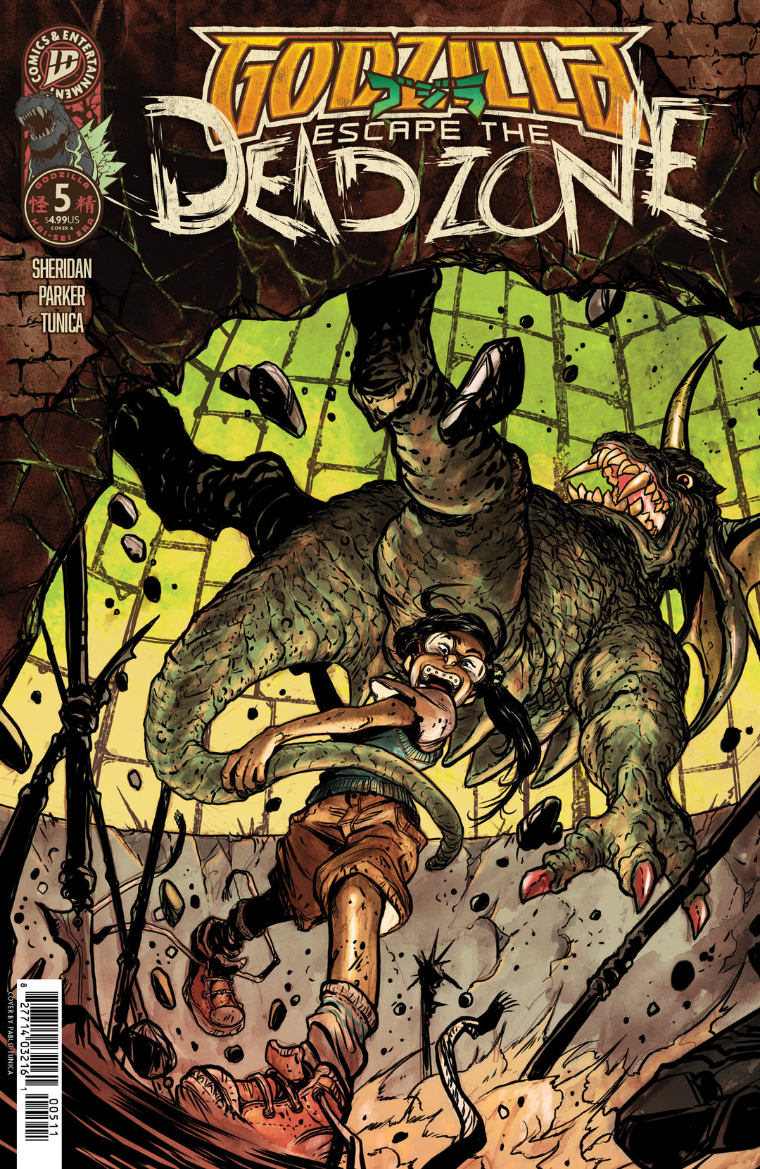 Godzilla: Escape The Deadzone [Kai Sei Era] #5 Cover A (Tunica)