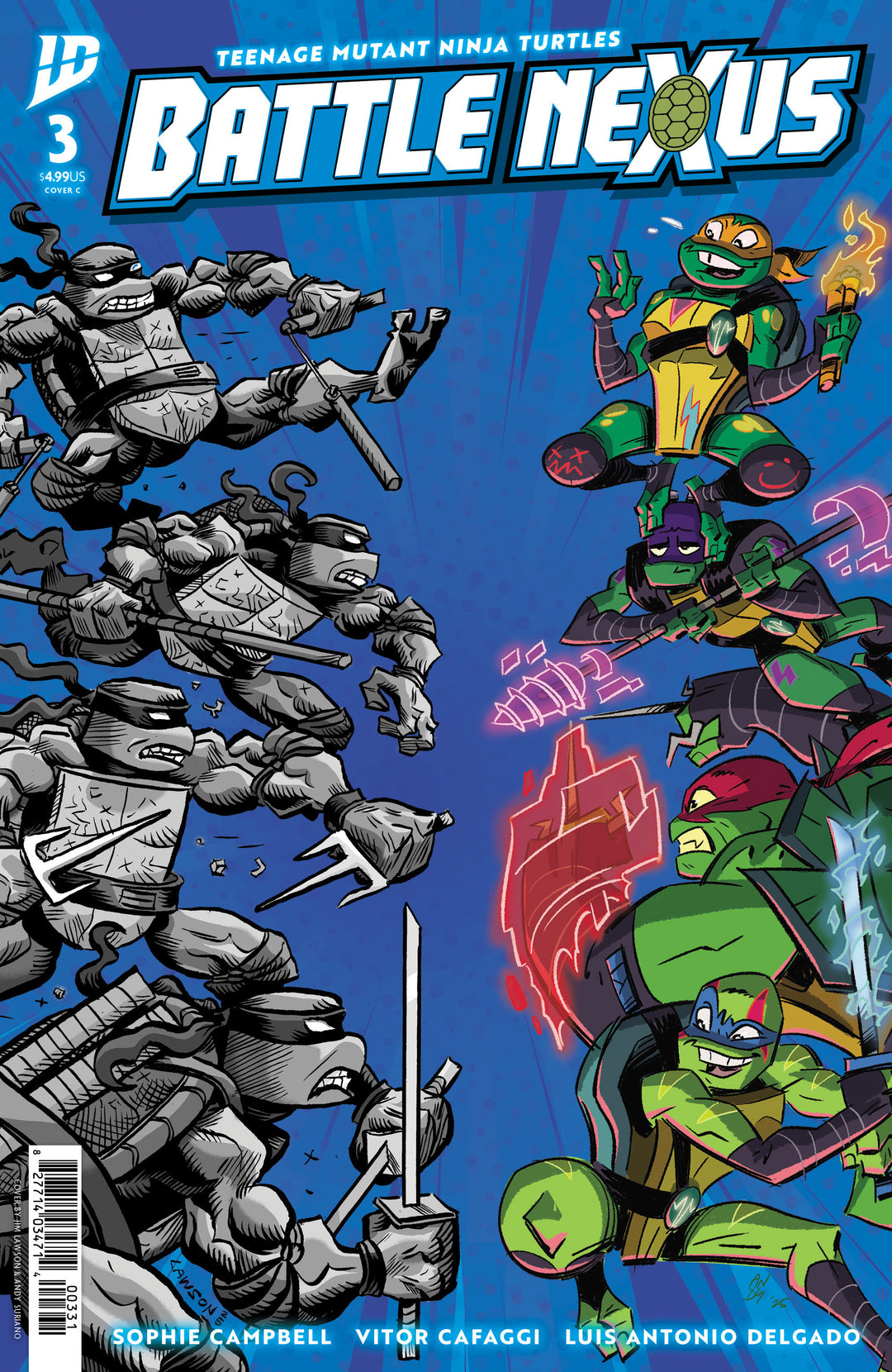 Teenage Mutant Ninja Turtles: Battle Nexus #3 Variant C (Lawson & Suriano)