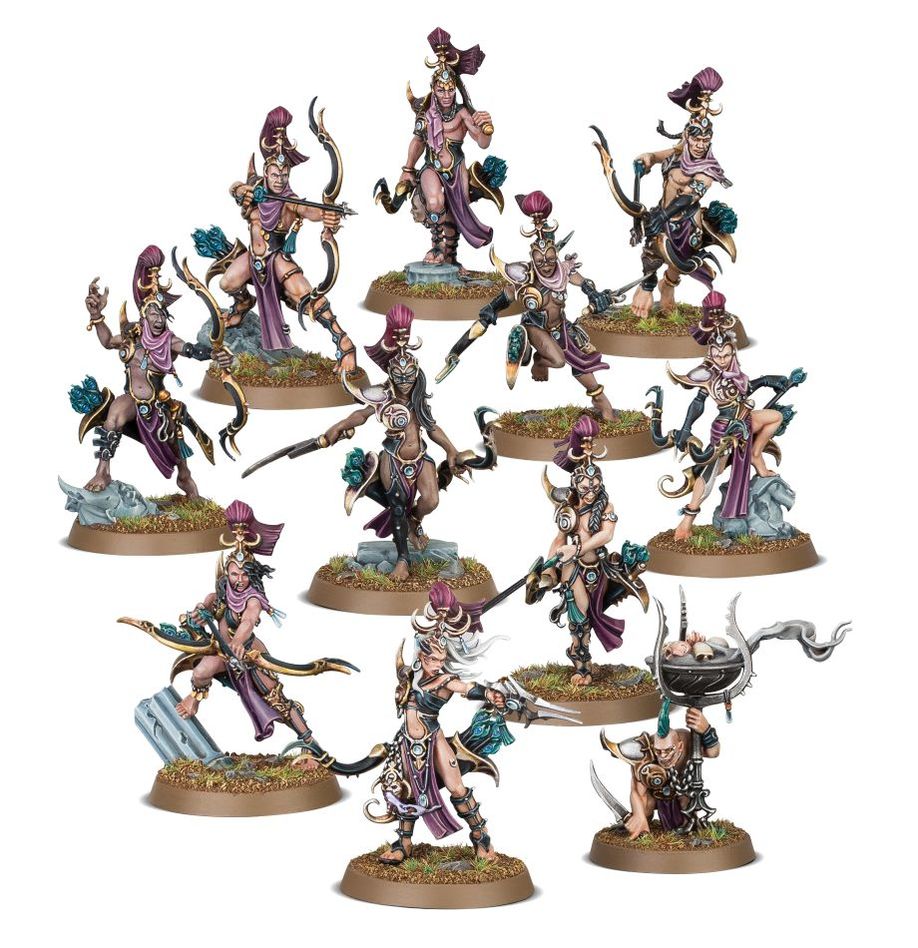 Warhammer 40K: Hedonites of Slaanesh: Blissbarb Archers