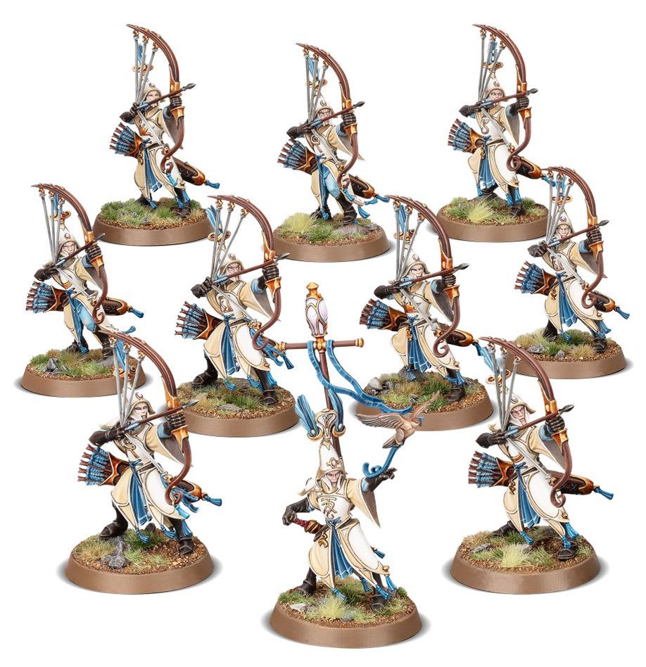 Warhammer Age of Sigmar: Lumineth Realm-Lords: Vanari Auralan Sentinels