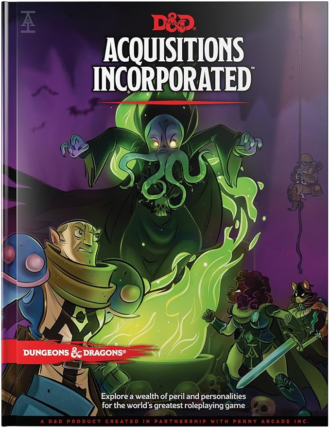 Dungeons & Dragons Acquisitions Incorporated HC (D&D Campaign Accessory Hardcover Book)