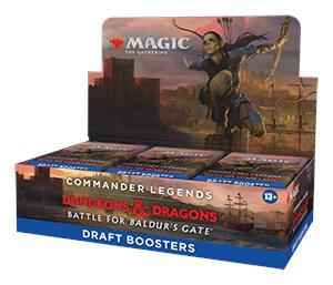 Commander Legends: Battle for Baldur's Gate - Draft Booster Box - Commander Legends: Battle for Baldur's Gate (CLB)