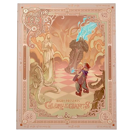 D&D Bigby Presents: Glory of the Giants RPG Alternate Hard Cover [Hardcover]