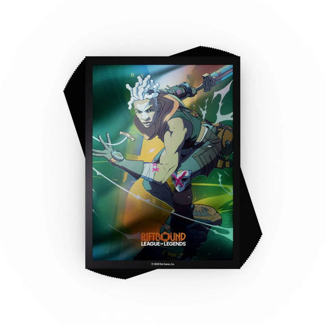 Riftbound Radiance - Art Sleeves - Ekko, Boy Who Shattered Time