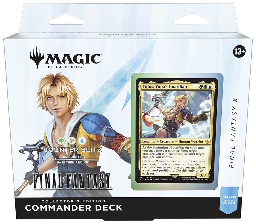 FINAL FANTASY Commander Deck - FINAL FANTASY X Counter Blitz (Collector's Edition) - Commander: FINAL FANTASY (FIC)