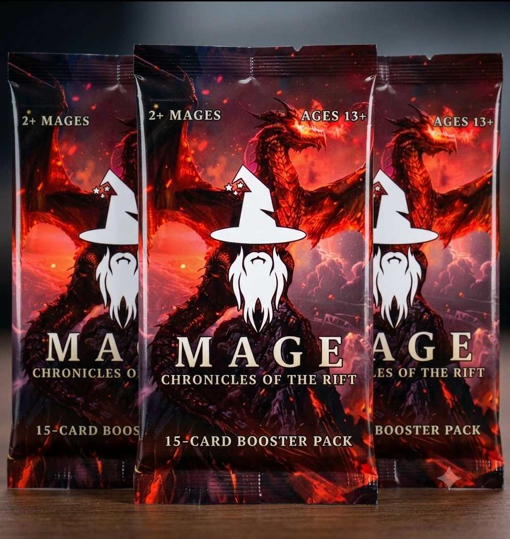 Mage TCG Core Set - 3 Pack Lot