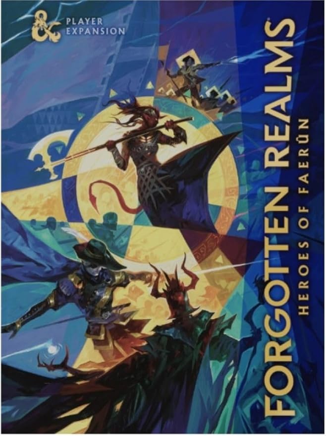 Dungeons & Dragons: Forgotten Realms: Heroes of Faerun Book (Limited Edition Alternate Cover)