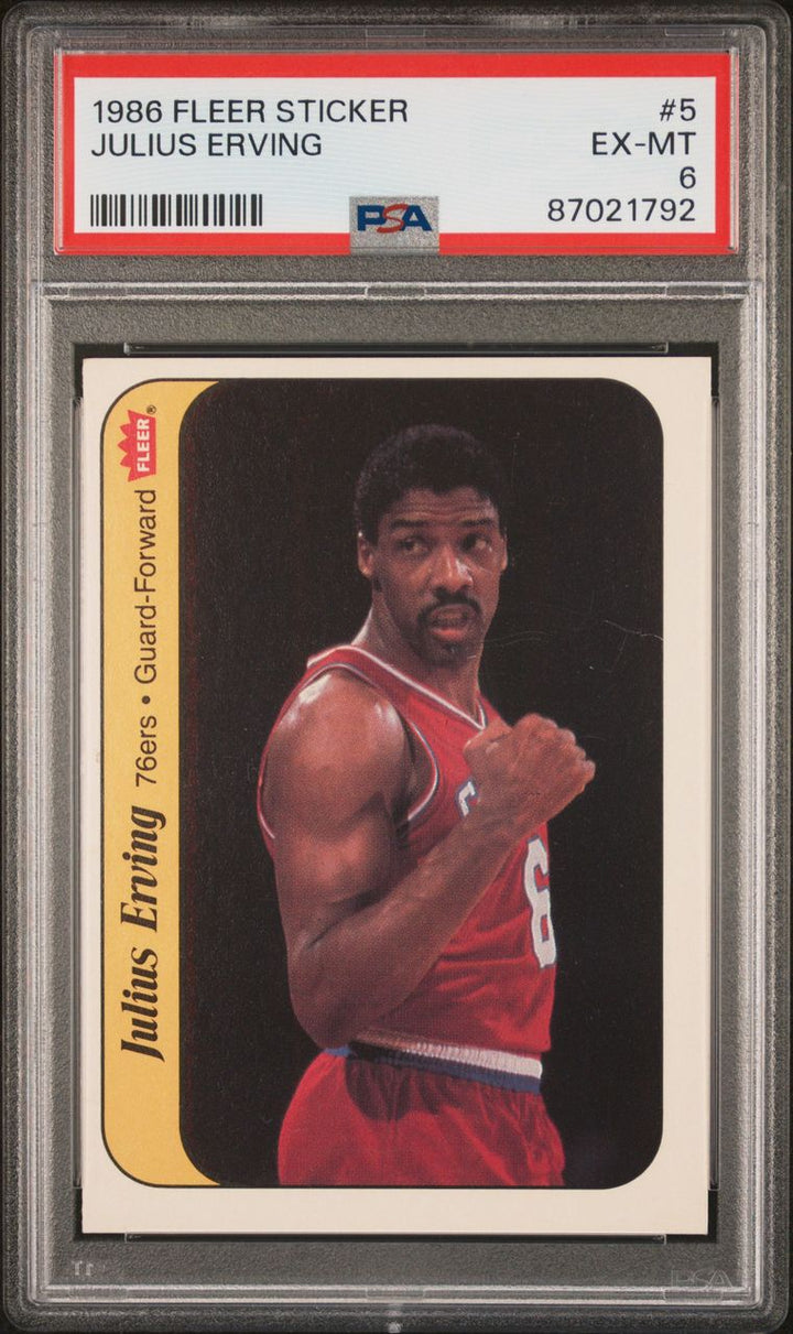 Complete 1986 Fleer Sticker Set #1-11