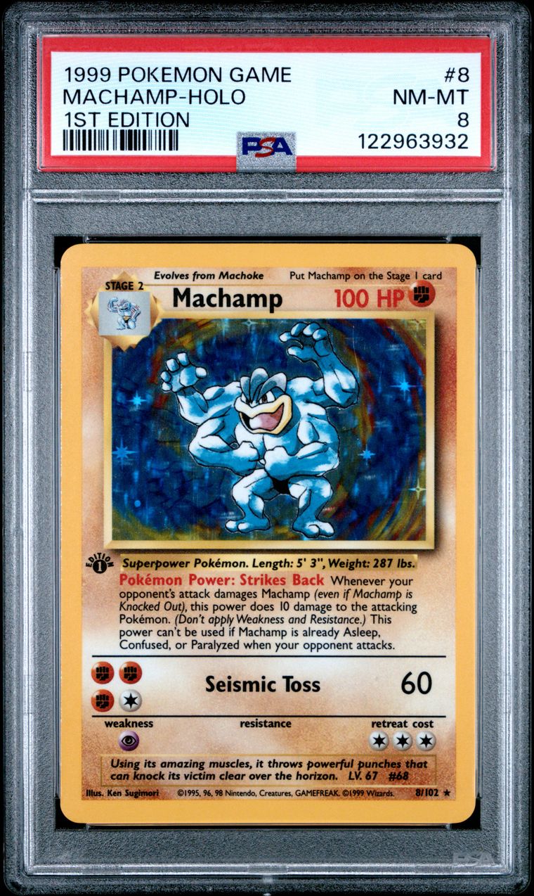 Machamp [1st Edition] #8: NM-MT 8