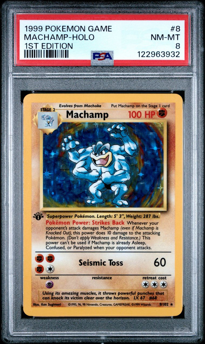 Machamp [1st Edition] #8: NM-MT 8