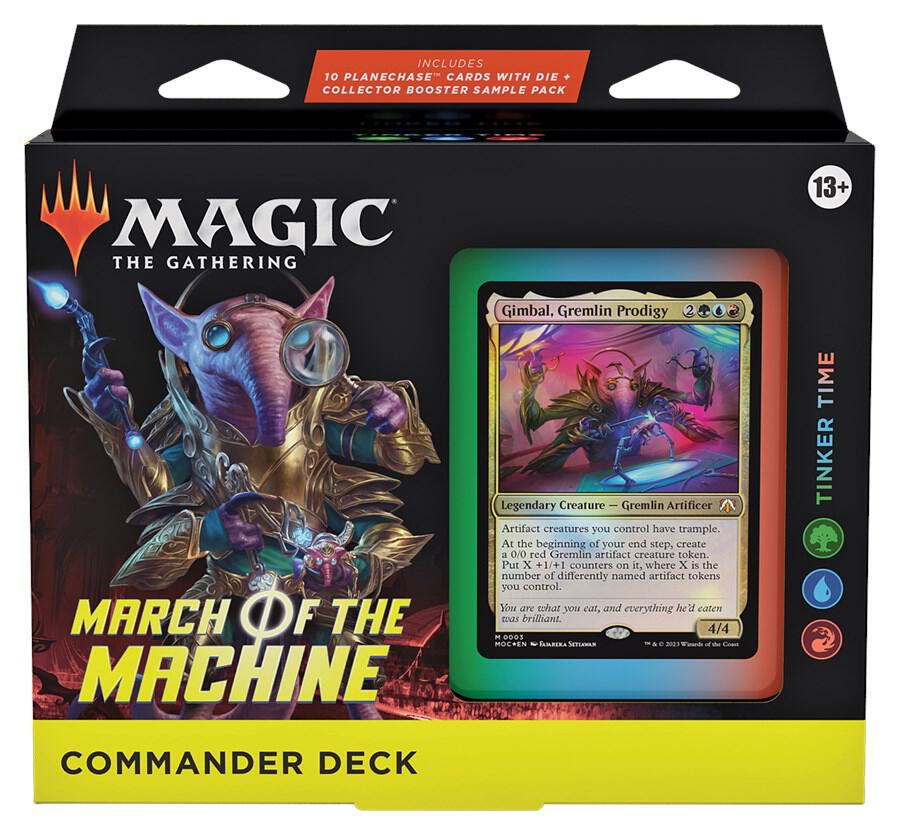 March of the Machine Commander Deck - Tinker Time - Commander: March of the Machine (MOC)