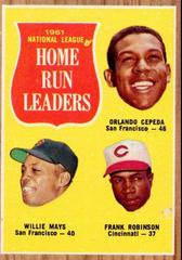 National League Home Run Leaders #54 1962 Topps: NM-MT 8