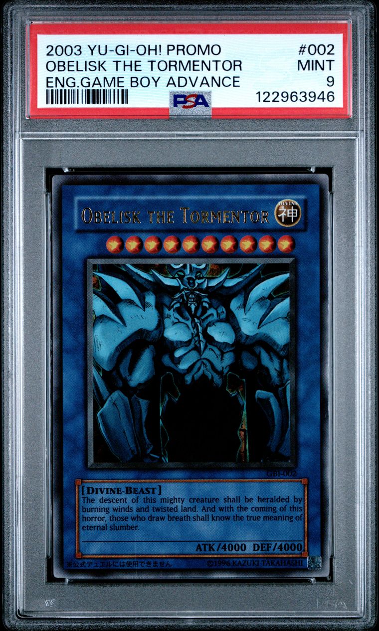 Obelisk the Tormentor GBI-002: MINT 9
