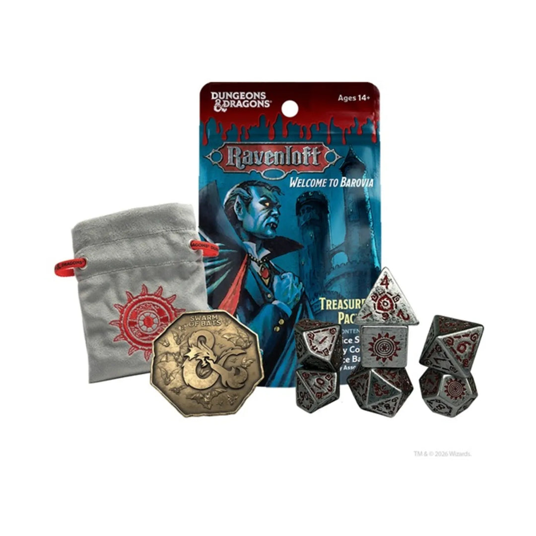 Sirius Dice: Dungeons & Dragons Castle Ravenloft: Treasure Pack