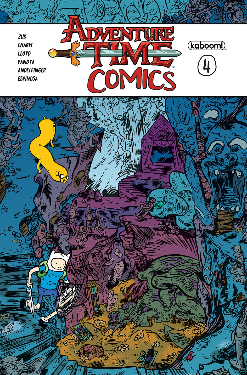 Adventure Time Comics #4 Sub Cover