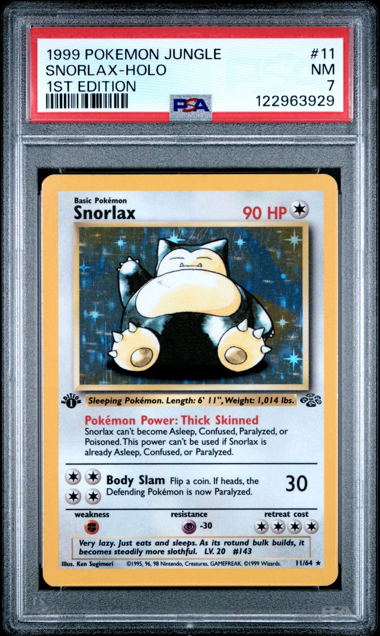 Snorlax [1st Edition] #11: NM 7