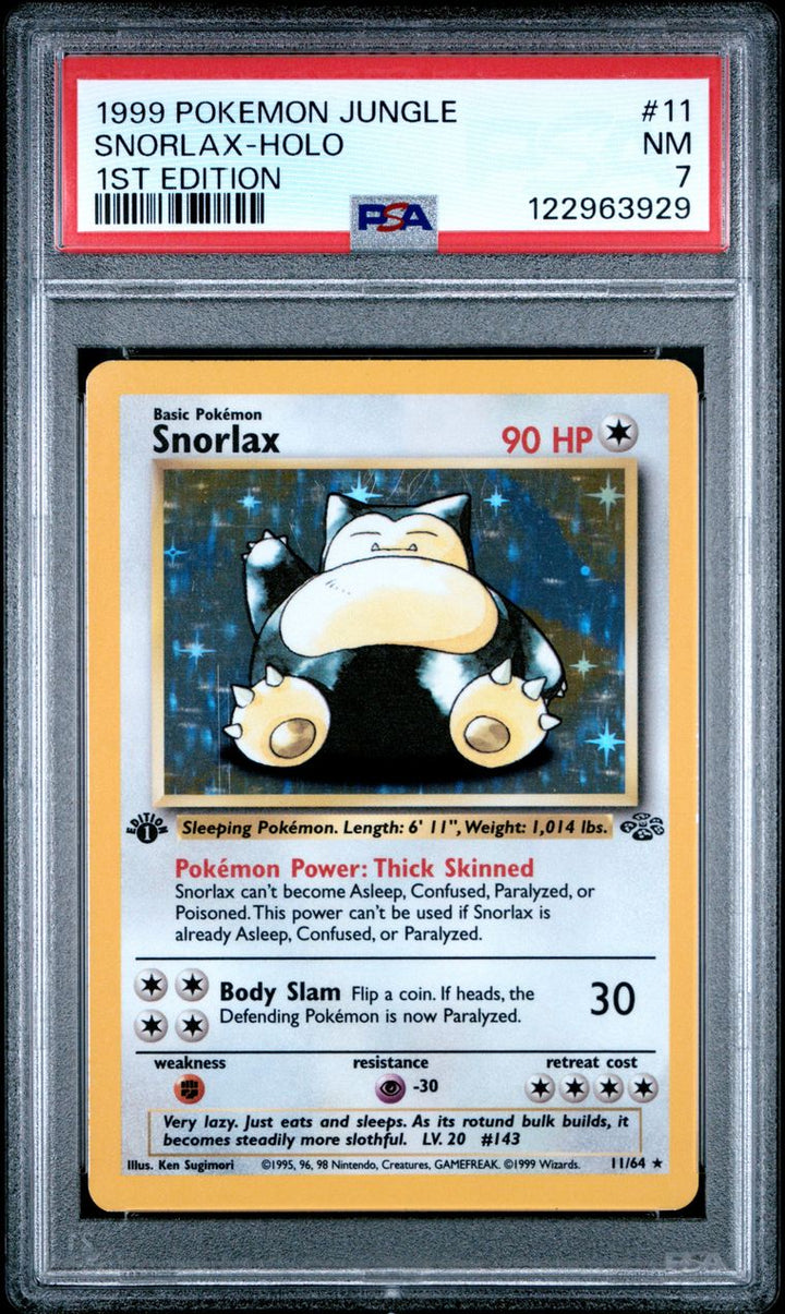 Snorlax [1st Edition] #11: NM 7