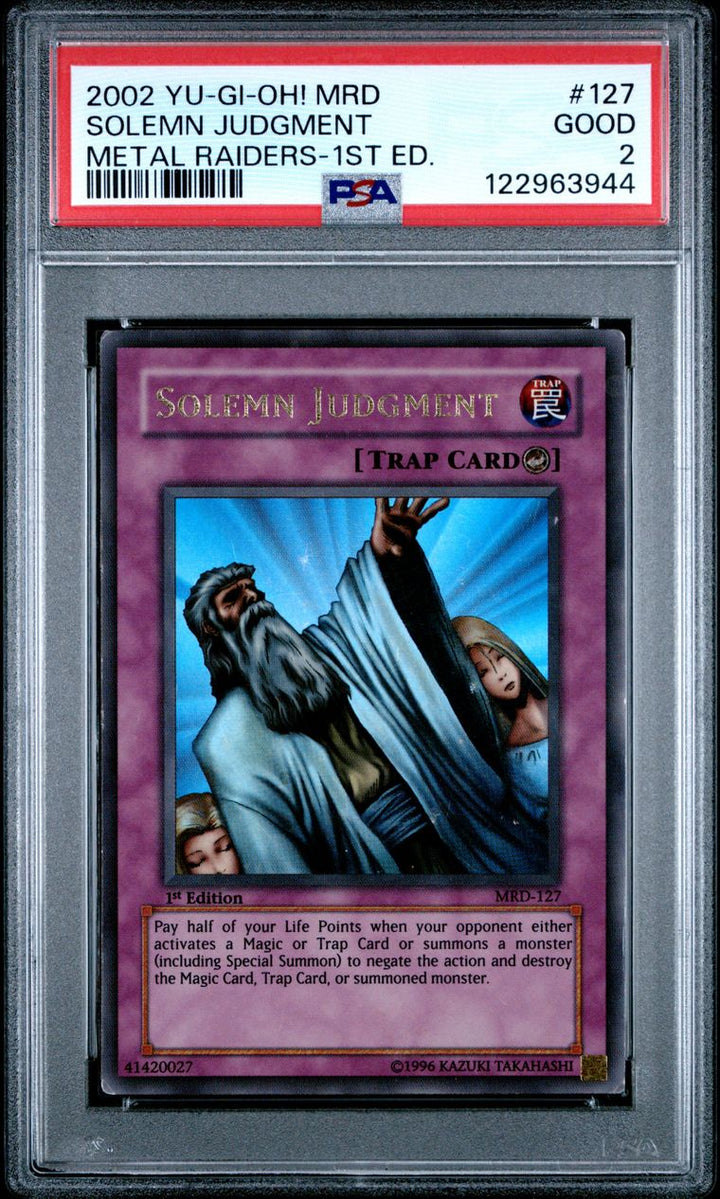 Solemn Judgment [1st Edition] MRD-127: GOOD 2
