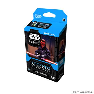 Star Wars: Unlimited - Legends of the Force: Spotlight Decks *One of each deck