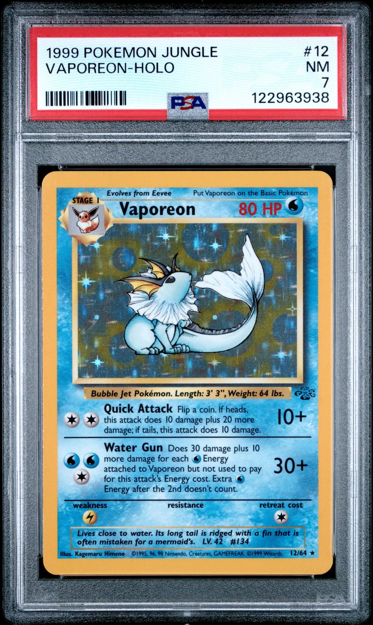 Vaporeon #12 Jungle: NM 7