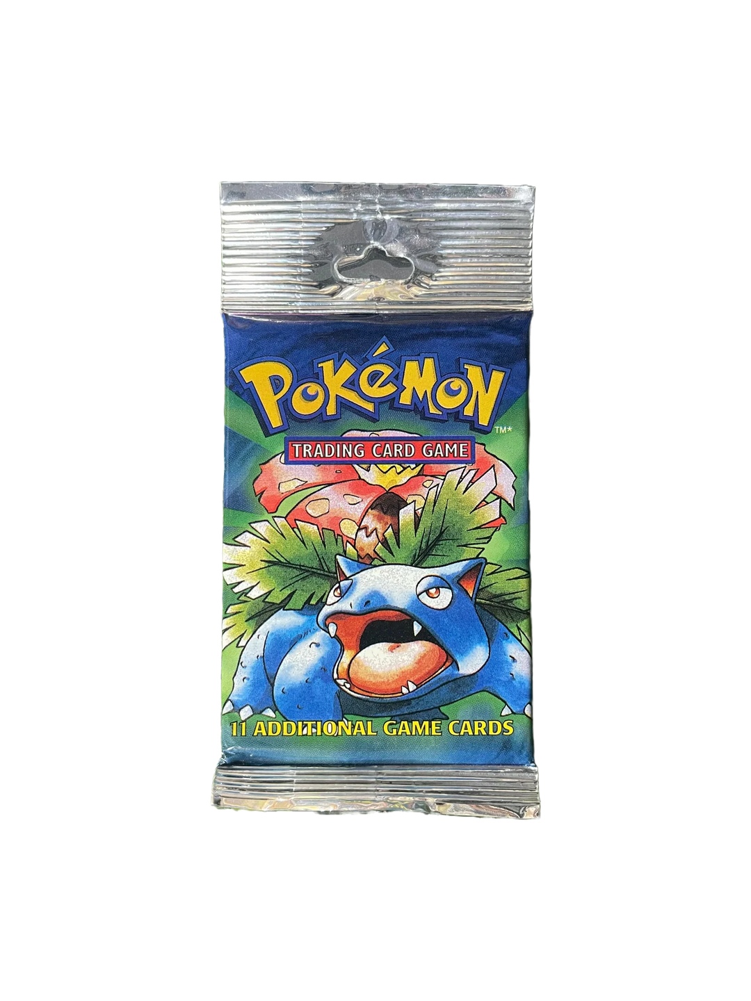 Pokemon's Base Set Booster Pack Revised Unlimited Edition (Venusaur Art)
