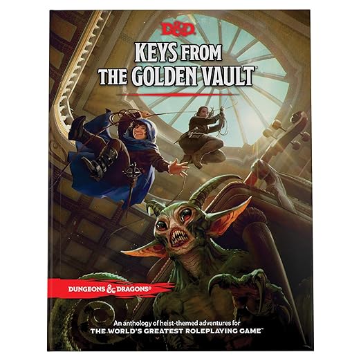 Keys from The Golden Vault (Dungeons & Dragons Adventure Book)