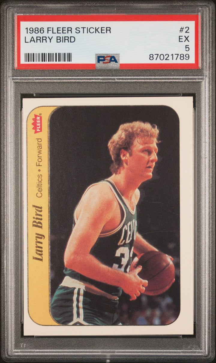 Complete 1986 Fleer Sticker Set #1-11