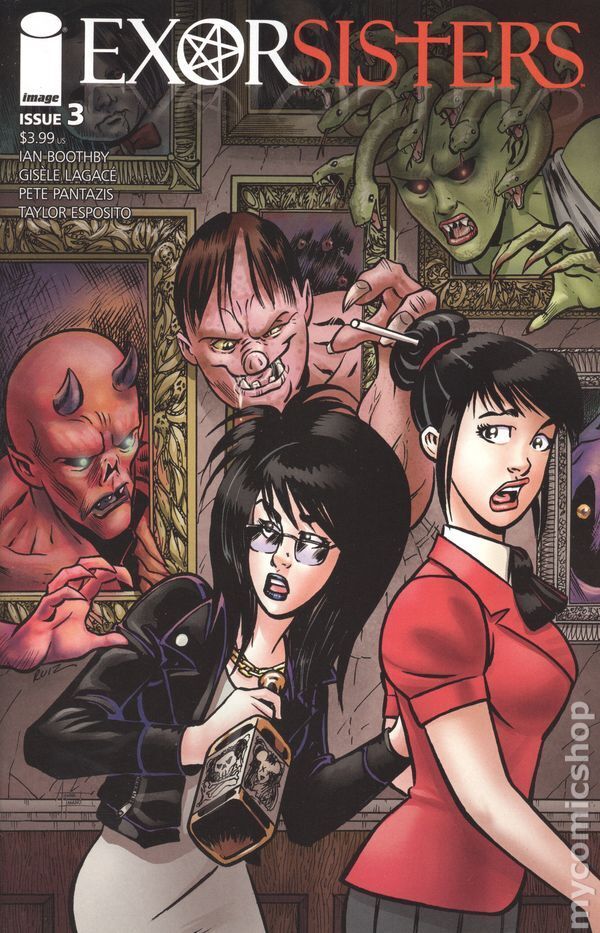 Exorsisters #3 Cover B Ruiz & Hanano