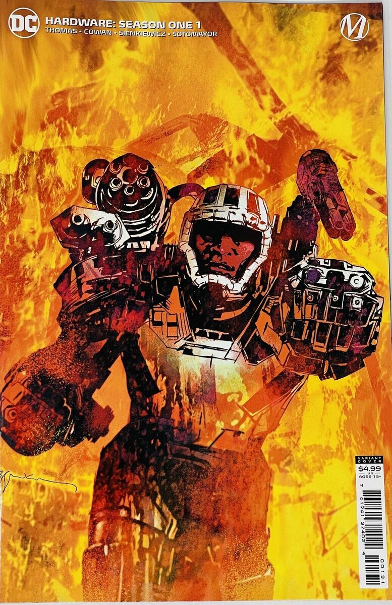 Hardware Season One #1 (Of 6) Cover C Bill Sienkiewicz New School Card Stock Variant