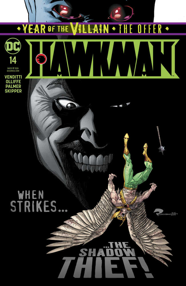 Hawkman #14 Yotv The Offer
