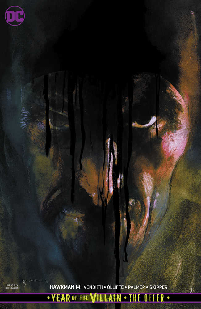 Hawkman #14 Card Stock Variant Edition Yotv The Offer