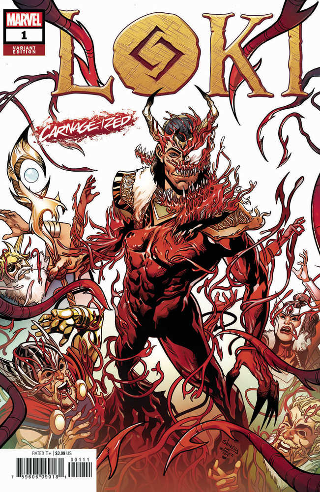Loki (2019) #1 Sliney Carnage-Ized Variant