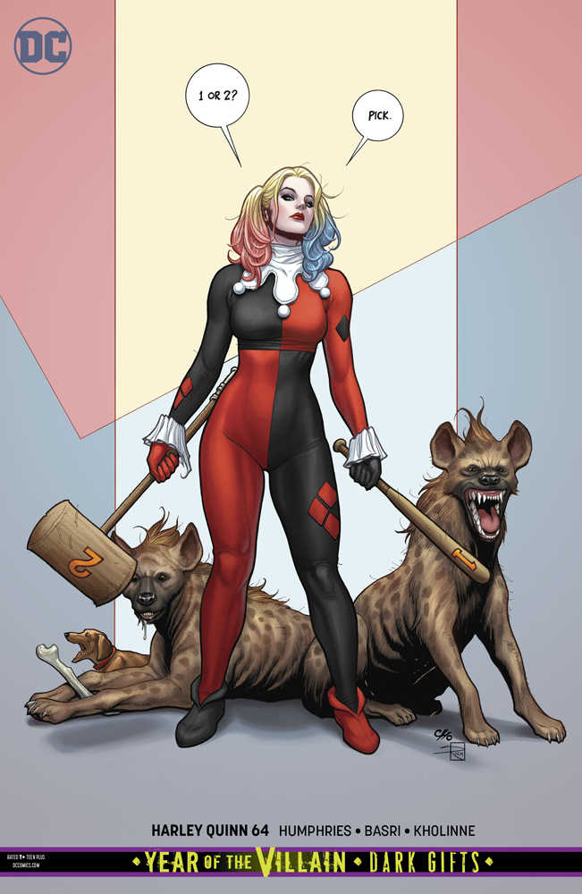 Harley Quinn (2016) #64 Variant Edition Yotv Dark Gifts
