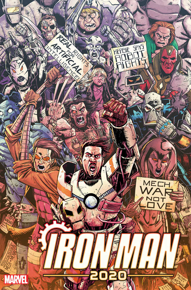 Iron Man 2020 #1 (Of 6) Roche Party Variant