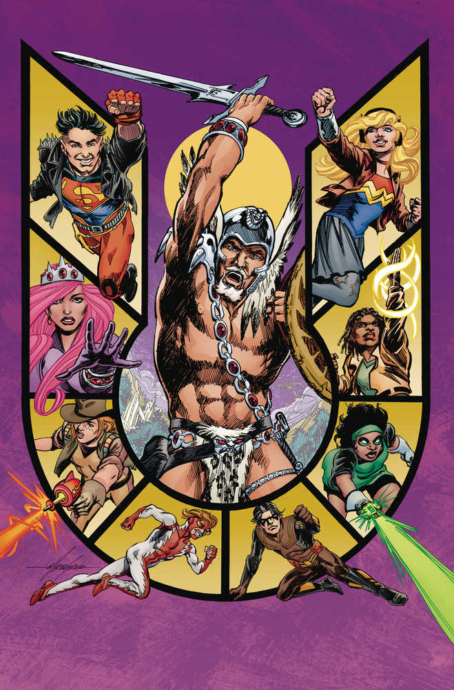 Young Justice #13 Mike Grell Variant Edition