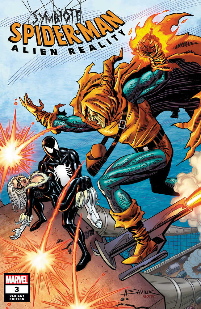 Symbiote Spider-Man Alien Reality #3 (Of 5) Saviuk Variant