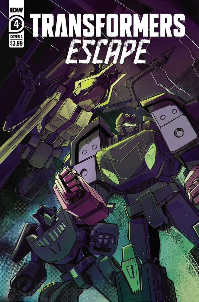 Transformers Escape #4 (Of 5) Cover A Mcguire-Smith