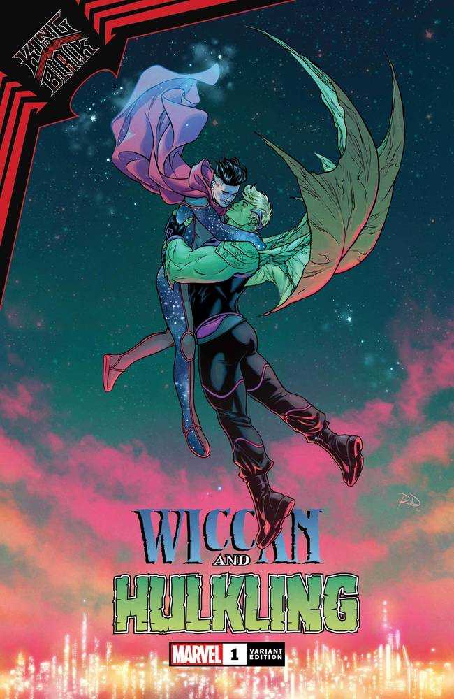 King In Black Wiccan Hulkling#1 Dauterman Variant