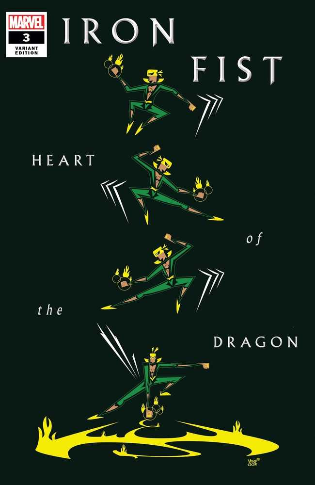 Iron Fist Heart Of Dragon #3 (Of 6) Veregge READER COPY