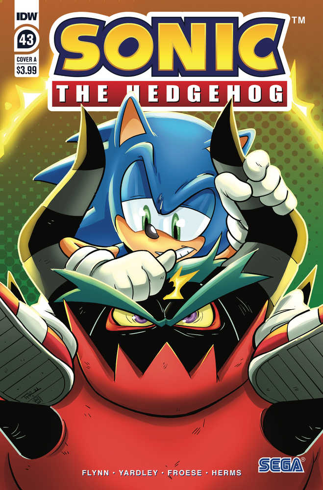 Sonic The Hedgehog #43 Cover A Rothlisberger