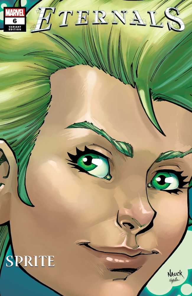 Eternals (2021) #06 Nauck Headshot Variant